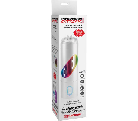 Pipedream Extreme Toyz Masturbador Recargable Roto-Bator
