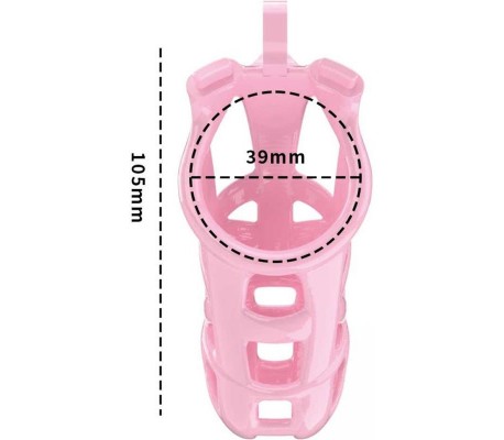 Jaula para el Pene PC01 Rosa