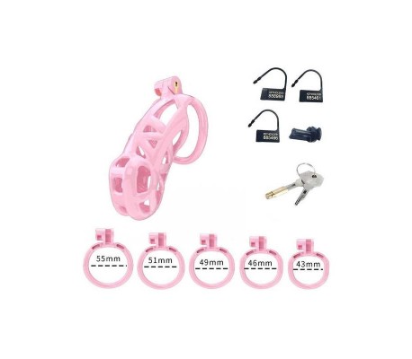 Jaula para el Pene PC01 Rosa