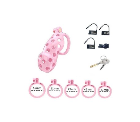 Jaula para el Pene PC03 Rosa