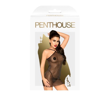 Mini Vestido Bombshell Negro