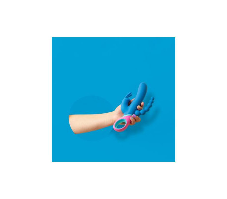 Vibrador con Rotacióny Vibración USB Vice