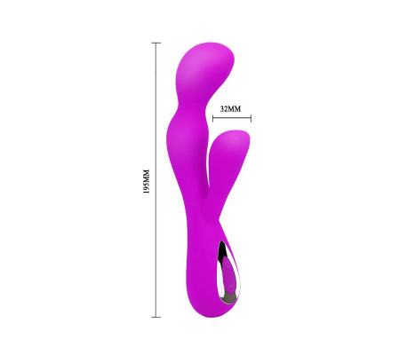 Pretty Love Vibrador Impluse Color Púrpura cl25