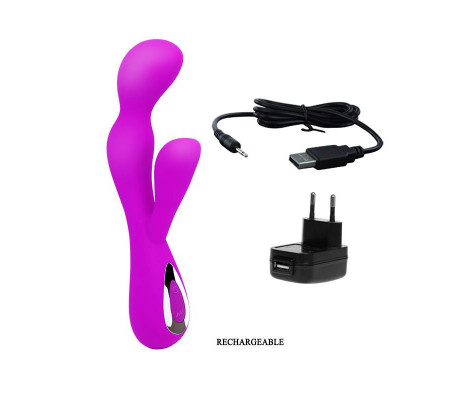 Pretty Love Vibrador Impluse Color Púrpura cl25