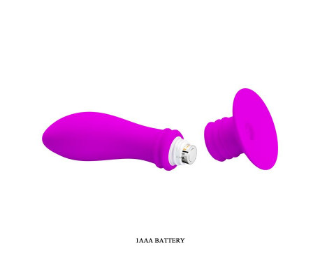 Pretty Love Plug Anal Vibrador Color Púrpura