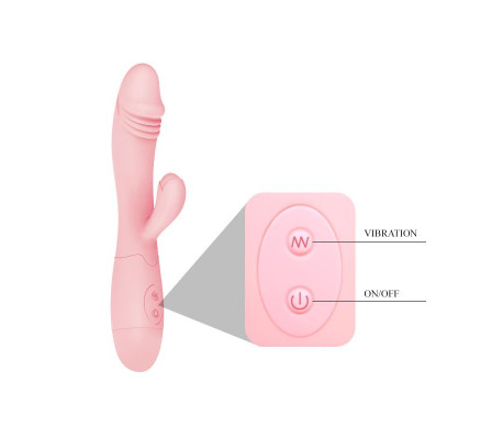 Vibrador Snappy Recargable Color Natural