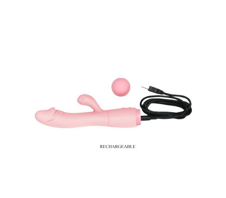 Vibrador Snappy Recargable Color Natural