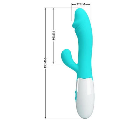 Vibrador Snappy 30 funciones Azul