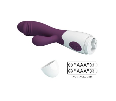Vibrador Snappy 30 funciones Púrpura