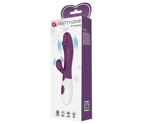 Vibrador Snappy 30 funciones Púrpura