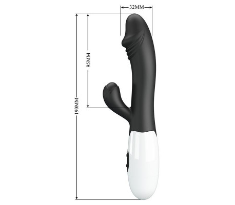 Vibrador Snappy 30 funciones Negro