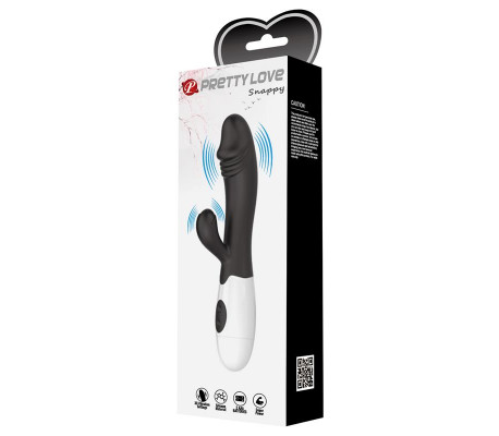 Vibrador Snappy 30 funciones Negro