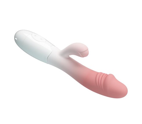 Snappy Vibrador Blanco y Rosa