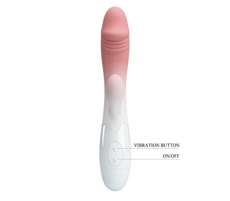 Snappy Vibrador Blanco y Rosa