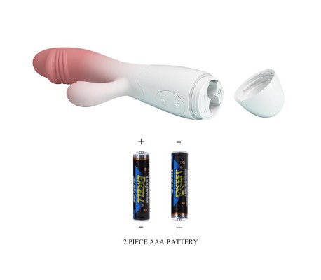 Snappy Vibrador Blanco y Rosa