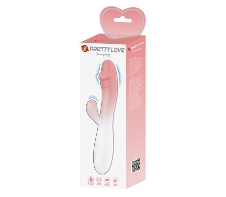 Snappy Vibrador Blanco y Rosa