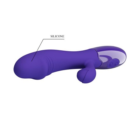 Snappy-Youth Vibrador de Conejito 2 Motores