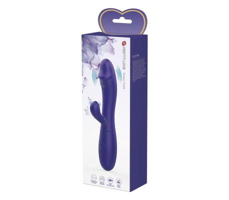 Snappy-Youth Vibrador de Conejito 2 Motores