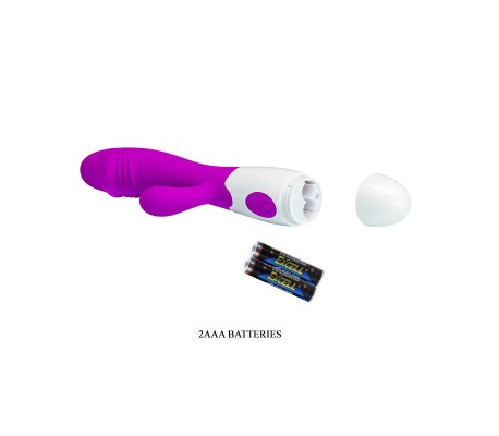 Pretty Love Vibrador Snappy Color Púrpura