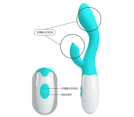 Vibrador Brighty 30 funciones Azul