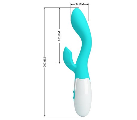 Vibrador Brighty 30 funciones Azul