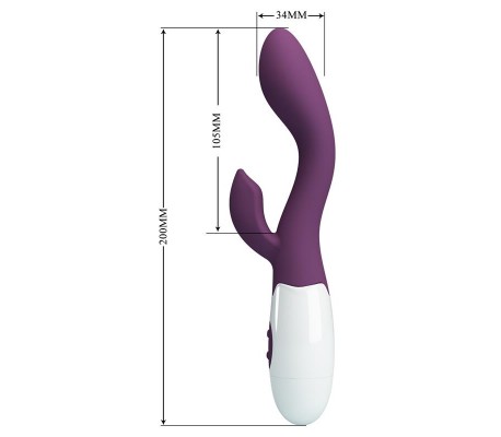 Vibrador Brighty 30 funciones Púrpura