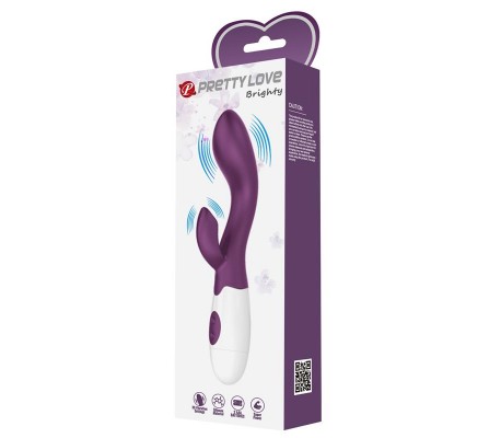Vibrador Brighty 30 funciones Púrpura