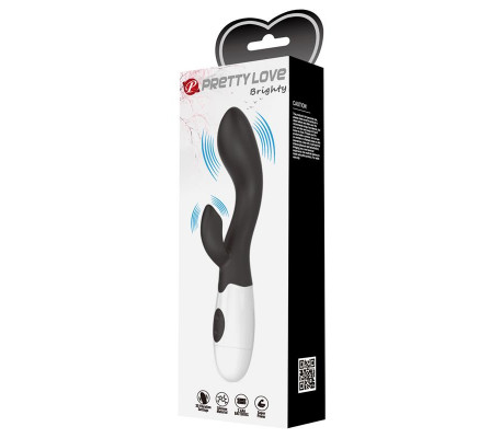 Vibrador Brighty 30 funciones Negro