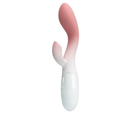 Brighty Vibrador Blanco y Rosa
