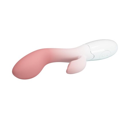 Brighty Vibrador Blanco y Rosa
