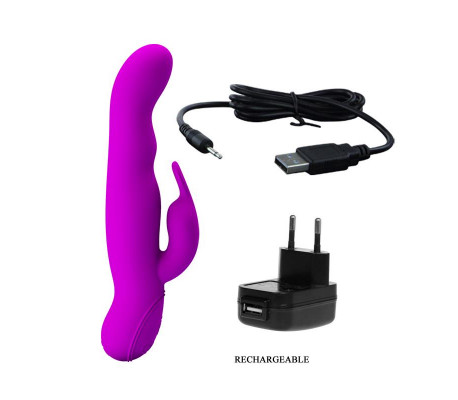 Vibrador Rotador Mystic Color Púrpura