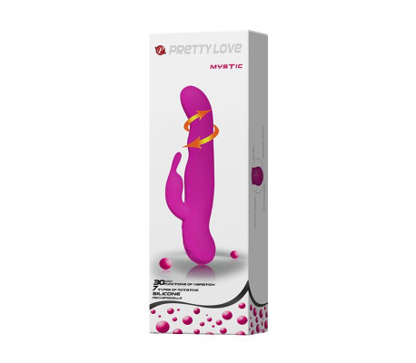 Vibrador Rotador Mystic Color Púrpura