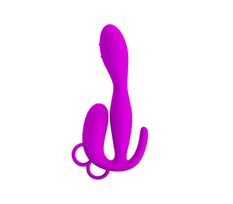 Pretty Love Plug Anal Flowery Color Púrpura