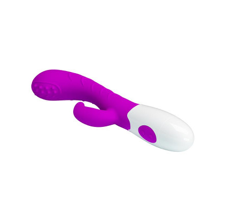 Vibrador Arthur con Movimiento Finger Púrpura