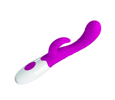 Vibrador Arthur con Movimiento Finger Púrpura