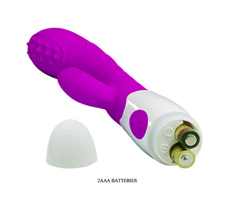 Vibrador Arthur con Movimiento Finger Púrpura