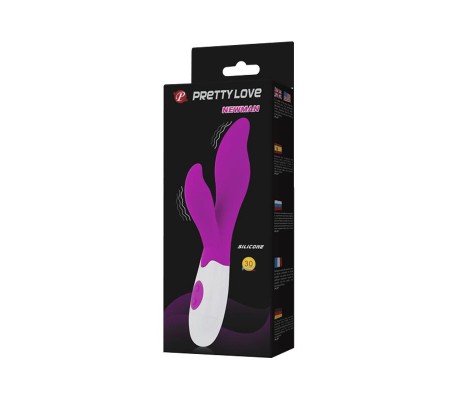 Pretty Love Vibrador Newman Color Púrpura