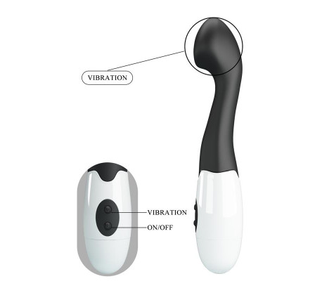 Vibrador Charles 30 funciones Negro