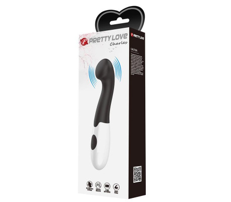 Vibrador Charles 30 funciones Negro