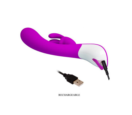 Vibrador Harlan Color Púrpura