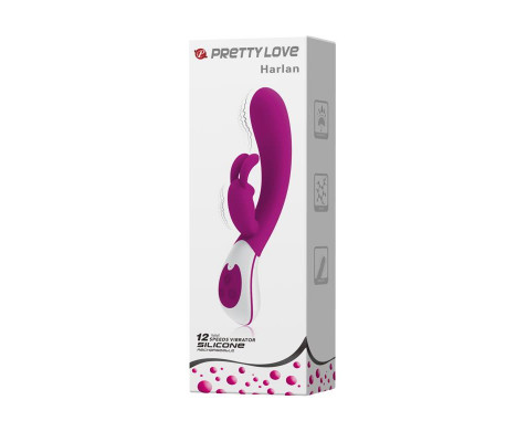 Vibrador Harlan Color Púrpura