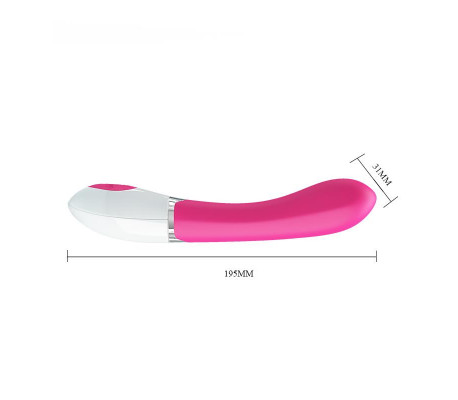 Vibrador Daniel con Control por Voz Color Rosa