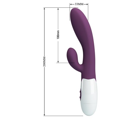 Alvis Vibrador 30 funciones Purpura