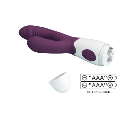 Vibrador Andre 30 funciones Purpura