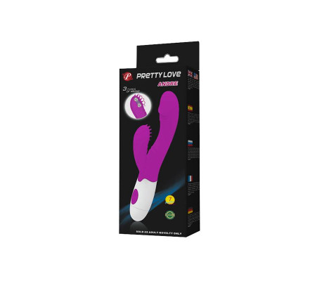 Vibrador Andre Color Púrpura
