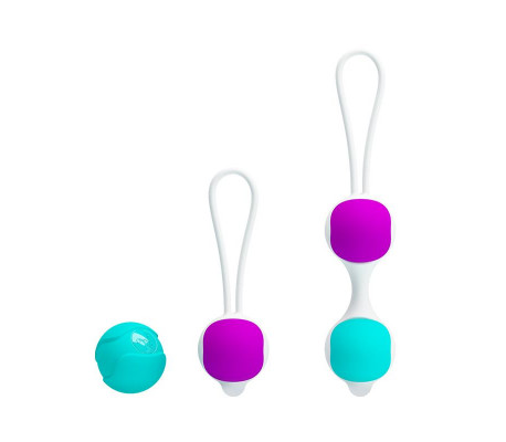 Bolas Kegel Orgasmic Balls Rosa y Azul