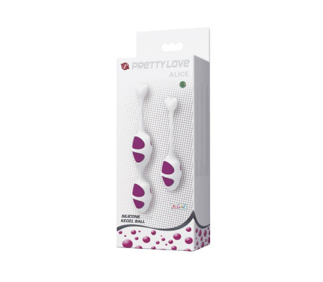 Pretty Love Bolas Ovaladas Kegel Púrpura cl50