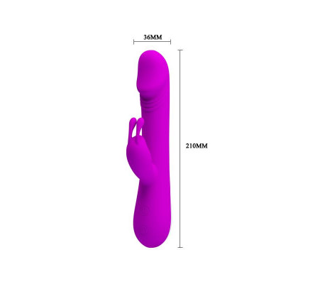 Pretty Love Vibrador Robert Color Púrpura