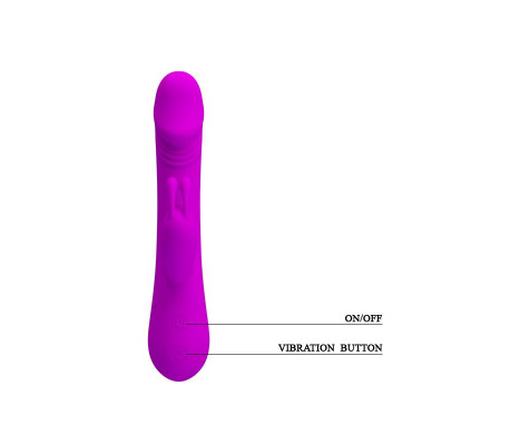 Pretty Love Vibrador Robert Color Púrpura