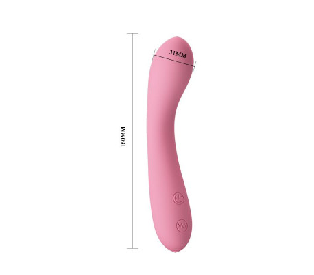 Vibrador Gloria Color Rosa Claro